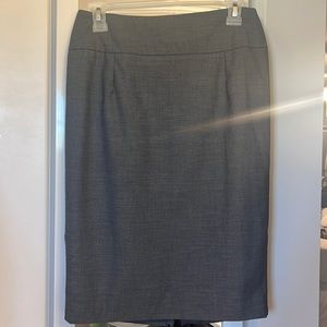 Gray Midi Skirt